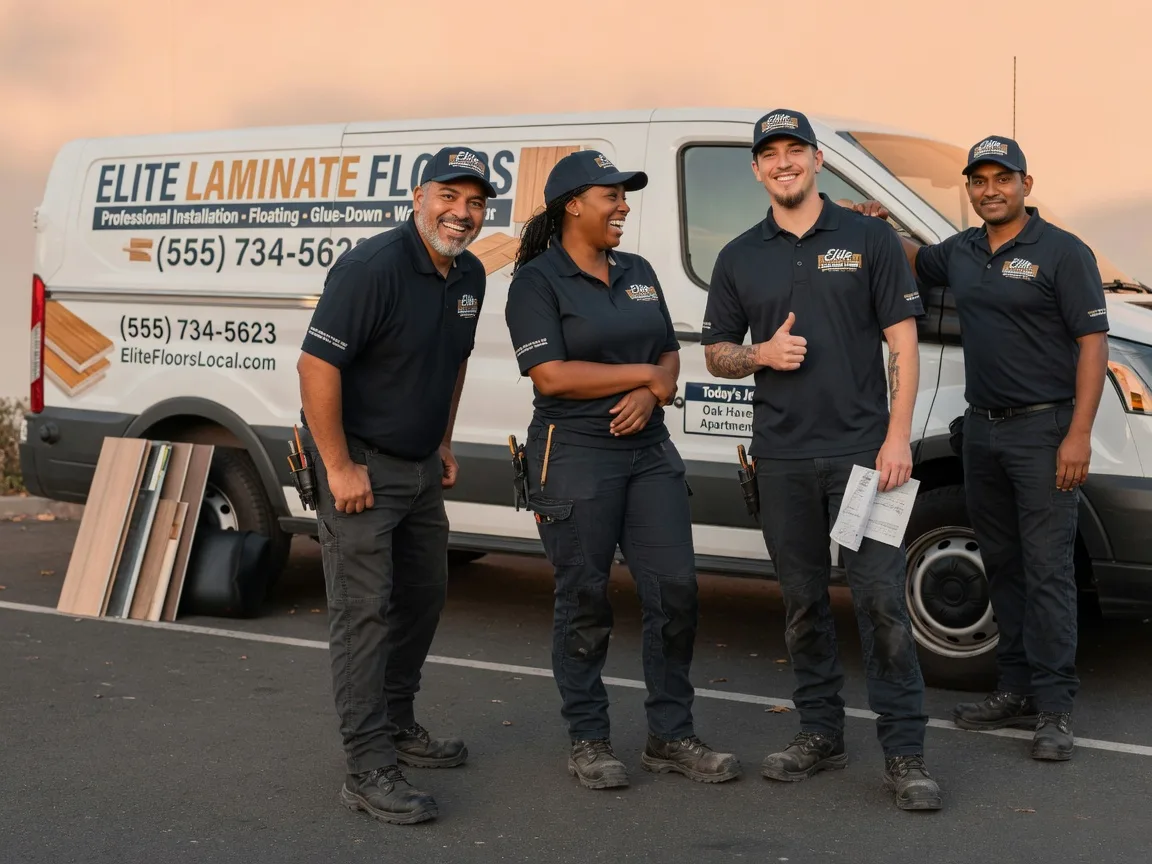 Laminate flooring installation company in Pingree, ND